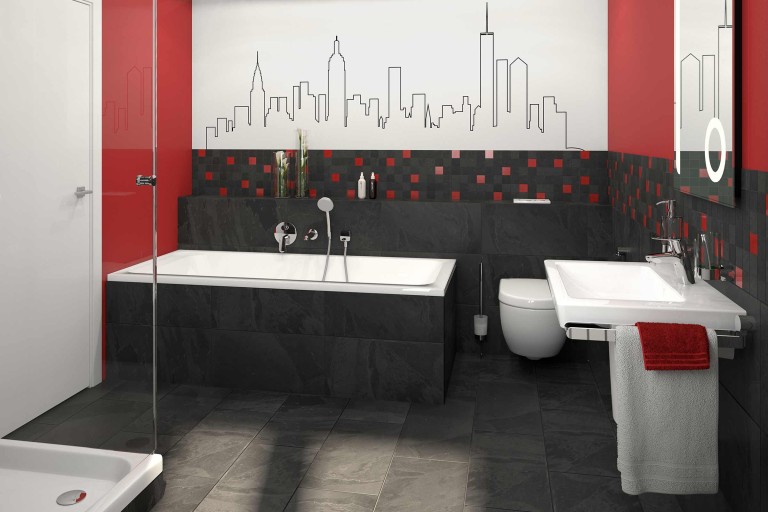 Concept de salle de bains New York