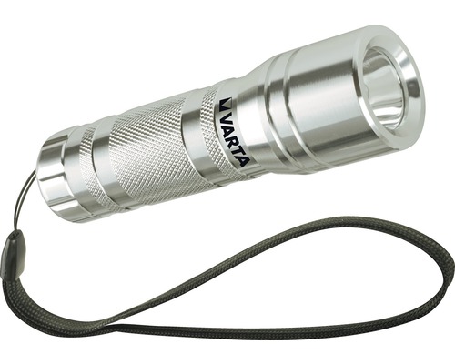 Lampe de poche à LED Home Premium Light de couleur titane