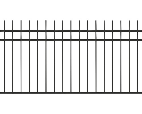 Panneau de clôture Guardian 200x100 cm, noir-0