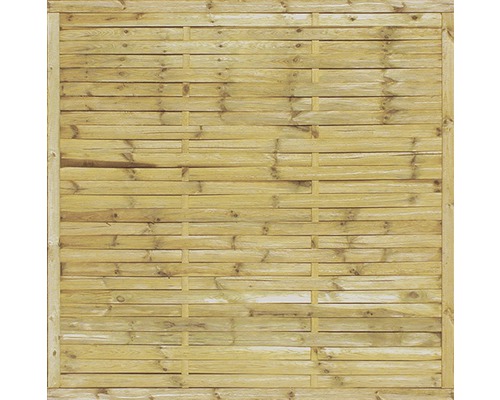 Panneau en bois tressé 180x180 cm, imprégné en autoclave