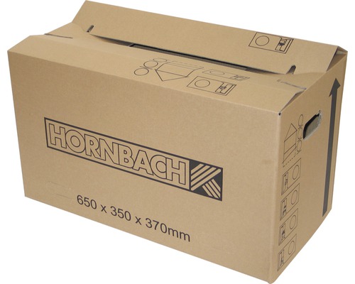 Carton de déménagement HORNBACH 650x370x350 mm