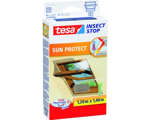 Moustiquaire pour fenêtre de toit Sun Protect tesa Insect Stop Comfort anthracite 120x140 cm Moustiquaire pour fenêtre de toit Sun Protect tesa Insect Stop Comfort anthracite 120x140 cm