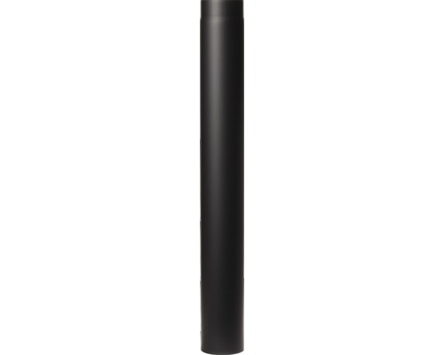 Ofenrohr Ø120 mm senotherm lackiert schwarz metallic 1 m