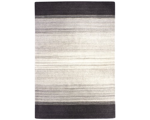 Tapis Poona stripe gris 140x200 cm