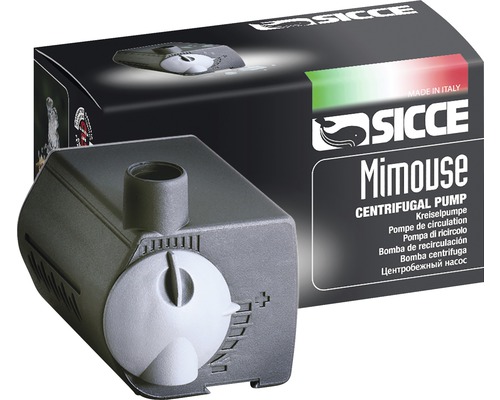 Aquarienpumpe, Zimmerbrunnenpumpe SICCE MiMouse 300 l/h - 2polig Indoor 1,5 m Kabel-0