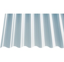 Gutta Acryl Wellplatte Sinus 76/18 Wabenstruktur glasklar schlagzäh 2000 x 1045 x 3 mm-thumb-3