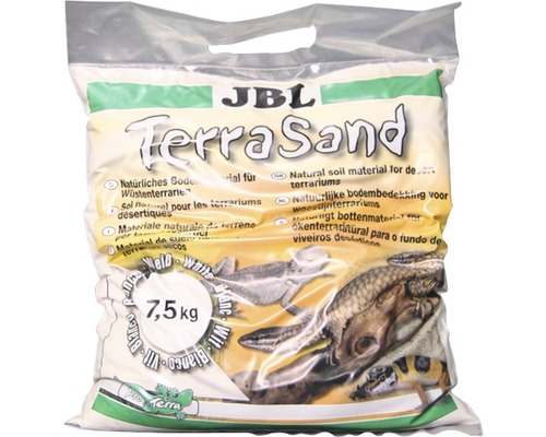 Sable de terrarium JBL 7,5 kg blanc