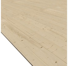 Plancher Karibu pour dimensions de socle 240 x 240 cm, naturel-thumb-0