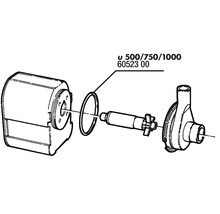 Joint JBL cache rotor Proflow u 500-1000 2 pièces-thumb-0