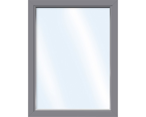 Élément fixe de fenêtre en plastique ARON Basic blanc/anthracite 400x500 mm