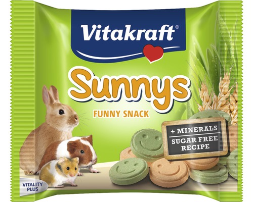 Snack pour rongeurs Vitakraft Sunny's pour rongeurs, 50 g Snack pour rongeurs Vitakraft Sunny's pour rongeurs, 50 g