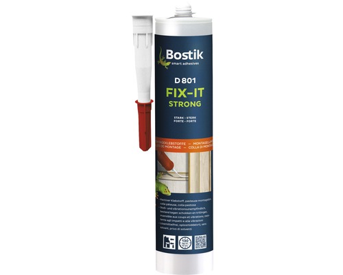 Colle de montage Bostik D 801 Fix-It Strong 380 g