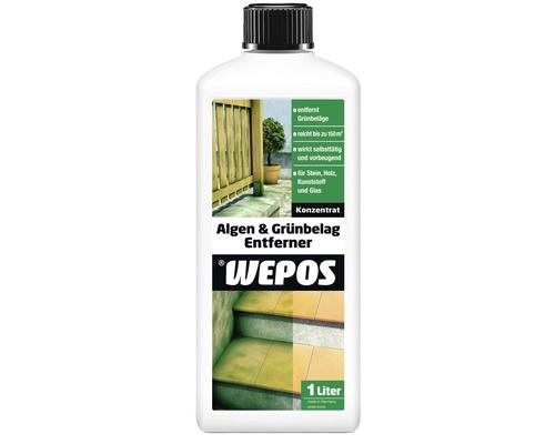 Produit anti-algues et anti-mousse Wepos 1000ml
