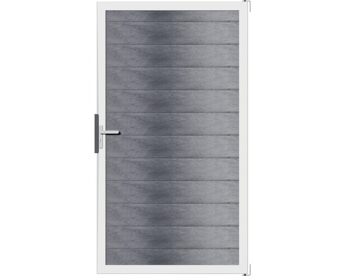 Portail à un vantail Flex 100 x 180 cm, gris pierre Portail à un vantail Flex 100 x 180 cm, gris pierre