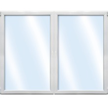 Fenêtre en plastique 2 battants ARON Basic blanc 1250x1000 mm-thumb-0