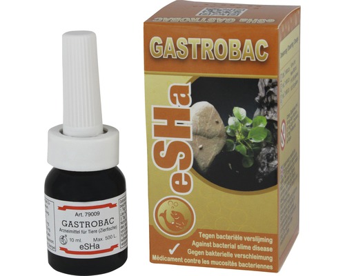 Produit pharmaceutique pour poissons d'ornement Gastrobac eSHa 10 ml