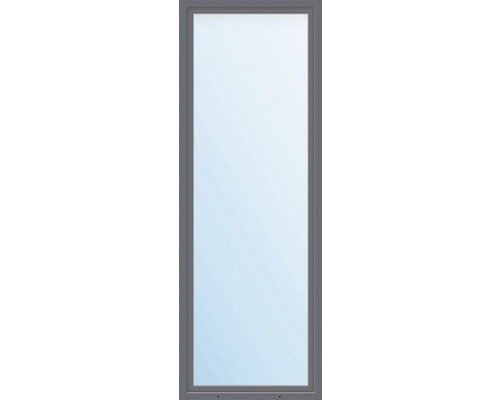 Kunststofffenster 1-flg. ARON Basic weiß/anthrazit 650x1600 mm DIN Links-0