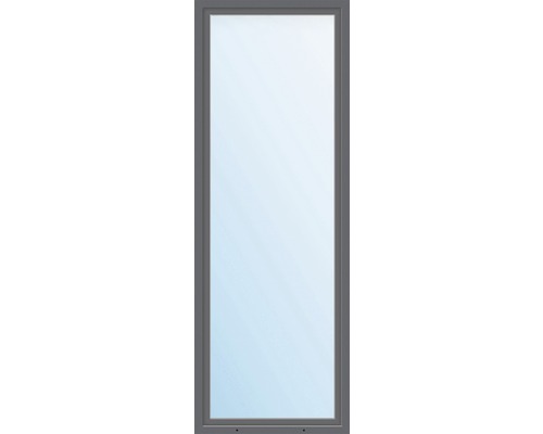 Kunststofffenster 1-flg. ARON Basic weiß/anthrazit 600x1450 mm DIN Rechts-0