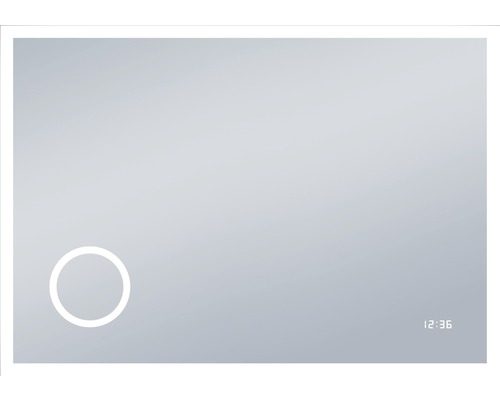 LED Badspiegel Silver Venus IP 24 (spritzwassergeschützt)