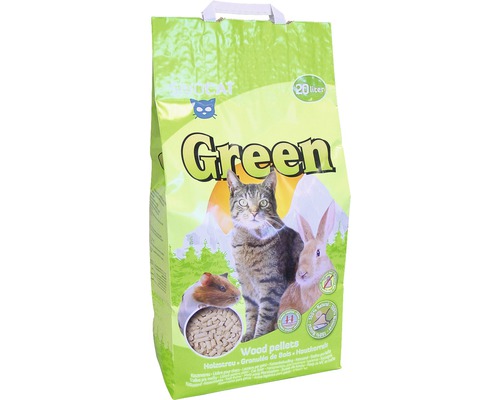 Litière pour chats, Sivocat Green, 20 litres