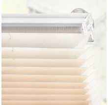 Store plissé pour fenêtre de toit Lichtblick Haftfix C02 crème-thumb-4