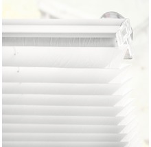 Store plissé pour fenêtre de toit Lichtblick Haftfix C02 blanc-thumb-3