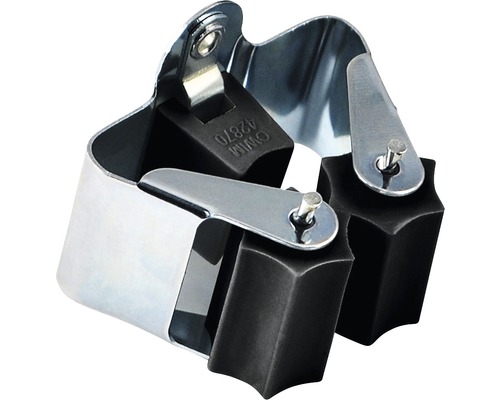 Support porte outils mural noir capacité de charge 2 kg