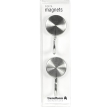 Magnethaken Portra 2er-Set silber Ø 25 cm-thumb-1