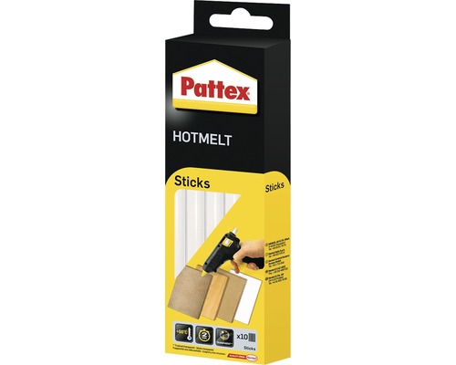 Bâtons de colle chaude Pattex Hotmelt 10 pièces