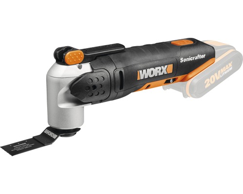 Outil multifonctions Worx WX678.9 SoniCrafter 20 V, sans batterie ni chargeur 
