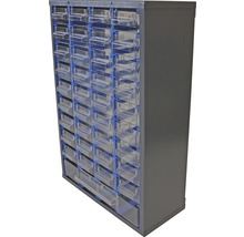 Boîte pour petites pièces avec 37 tiroirs transparents et étiquettes de marquage-thumb-3