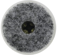 Tarrox Filzgleiter mit Schraube 20 mm rund grau 24 Stück-thumb-1