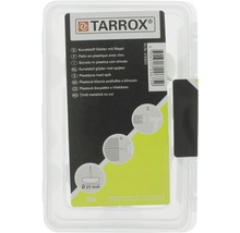 Patin en plastique Tarrox avec clou Ø 25 mm rond blanc 16 pièces-thumb-3