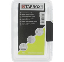 Tarrox Kunststoffgleiter mit Nagel Ø 20 mm rund weiß 16 Stück-thumb-3