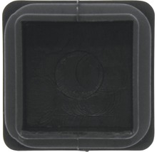 Bouchon pour tube carré Tarrox 30x30 mm noir 16 pièces-thumb-0