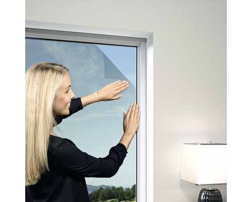 Moustiquaire Windhager Elastic PLUS pour fenêtre sans perçage anthracite 130x150 cm