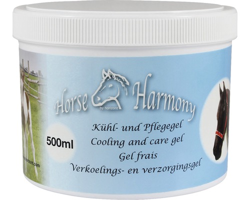 Kühl- und Pflege-Gel horizont Horse Harmony 500 ml