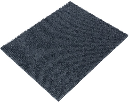 Paillasson tapis de gazon Finn gris foncé 45x60 cm