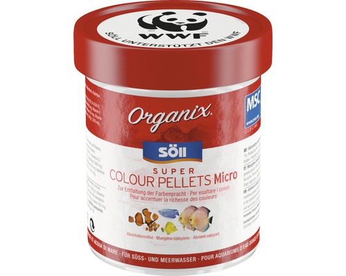 Granulés Söll Organix Super Colour Pellets Micro 130 ml