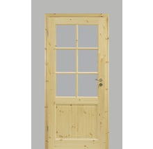 Porte intérieure Pertura Fengur style maison de campagne pin 86,0x198,5 cm tirant gauche 02/SP6 (sans vitrage)-thumb-0