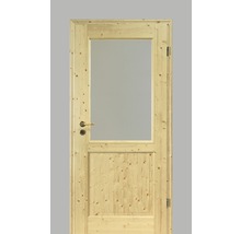 Porte intérieure Pertura Fengur style maison de campagne épicéa 73,5x198,5 cm tirant droit 02/LA (sans vitrage)-thumb-0