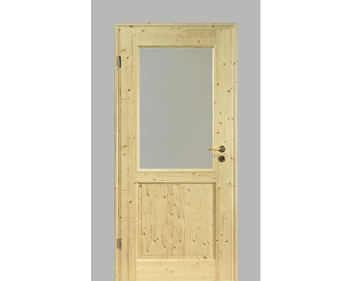 Porte intérieure Pertura Fengur style maison de campagne épicéa 86,0x198,5 cm tirant gauche 02/LA (sans vitrage)-0