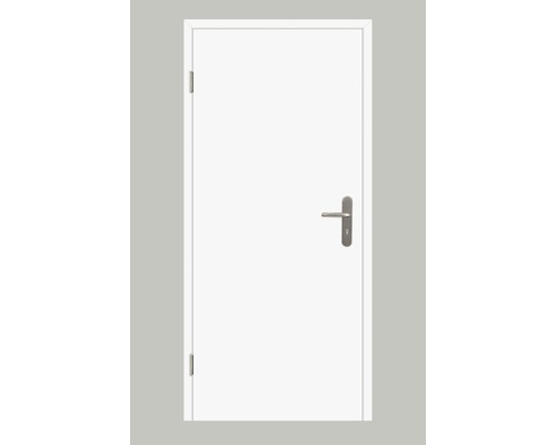 Porte d'entrée d'appartement 32 dB RC2 Pertura CPL blanc classe climatique II (similaire à RAL 9010) 86,0x198,5 cm tirant gauche