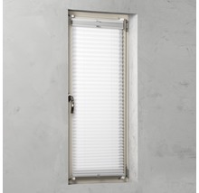 Store plissé duo Soluna avec guidage latéral, blanc, 100x130 cm-thumb-8