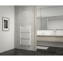 Radiateur de salle de bains Amsterdam II 915 x 600 mm blanc alpin-thumb-1