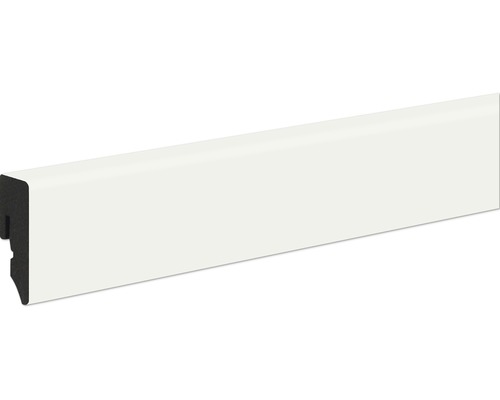 Plinthe PVC KU48L blanc 15x38,5x2.400 mm