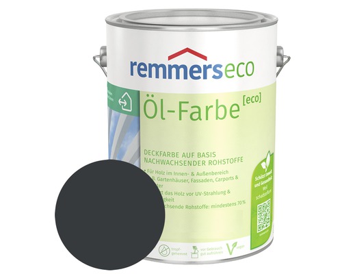 Remmers eco Öl-Farbe Holzfarbe RAL 7016 anthrazitgrau 750 ml Remmers eco Öl-Farbe Holzfarbe RAL 7016 anthrazitgrau 750 ml