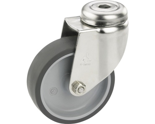 Roulette pivotante pour appareils de transport, jusqu''à 40 kg, 50 x 73 x 18 mm, sans plaque Roulette pivotante pour appareils de transport, jusqu''à 40 kg, 50 x 73 x 18 mm, sans plaque