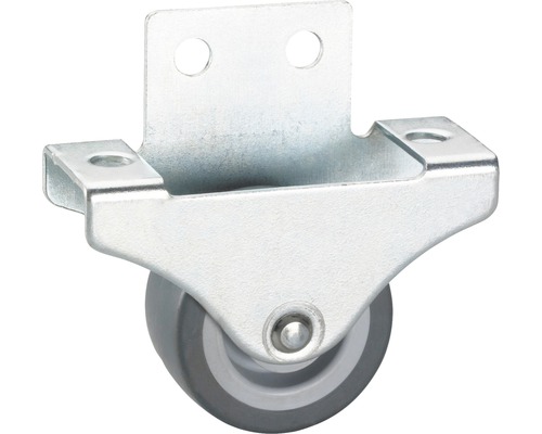 Roulette fixe pour appareils de transport, jusqu''à 55 kg, 38 x 47 x 18 mm-0