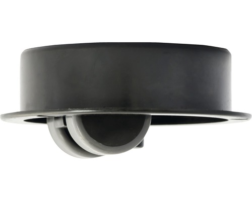 Roulette encastrée TPE 30 mm, boîtier PA 95 mm, palier lisse, PK4